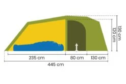 Antao III Camp -Camping-Ausrüstung Verkaufsgeschäft 1200 Antao 3 Camp qs