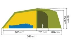 Antao IV Camp -Camping-Ausrüstung Verkaufsgeschäft 1200 Antao 4 Camp qs