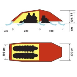 Hilleberg Anjan 2 GT -Camping-Ausrüstung Verkaufsgeschäft 16711