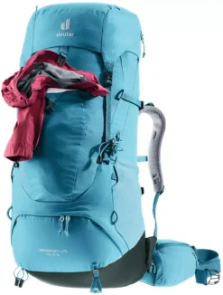 Deuter Aircontact Lite 45 + 10 SL -Camping-Ausrüstung Verkaufsgeschäft 3340223 3249 AircontactLite45plus10SL lagoon ivy D 06