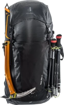 Deuter Trail Pro 36 -Camping-Ausrüstung Verkaufsgeschäft 3441321 7403 TrailPro36 black graphite D 05