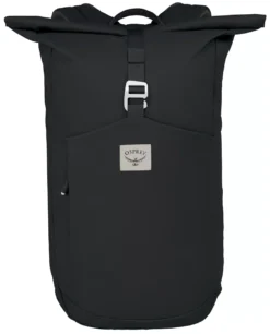 Osprey Arcane Roll Top -Camping-Ausrüstung Verkaufsgeschäft Arcane Roll F20 Front Black