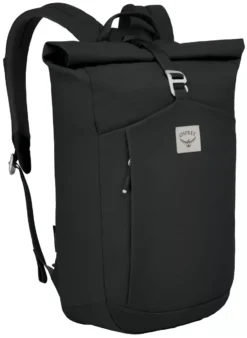 Osprey Arcane Roll Top -Camping-Ausrüstung Verkaufsgeschäft Arcane Roll Top F20 Side Black